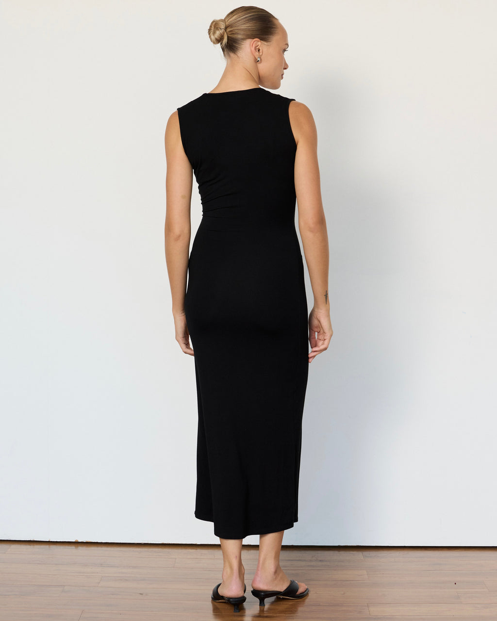 Tate Plunge Midi Dress