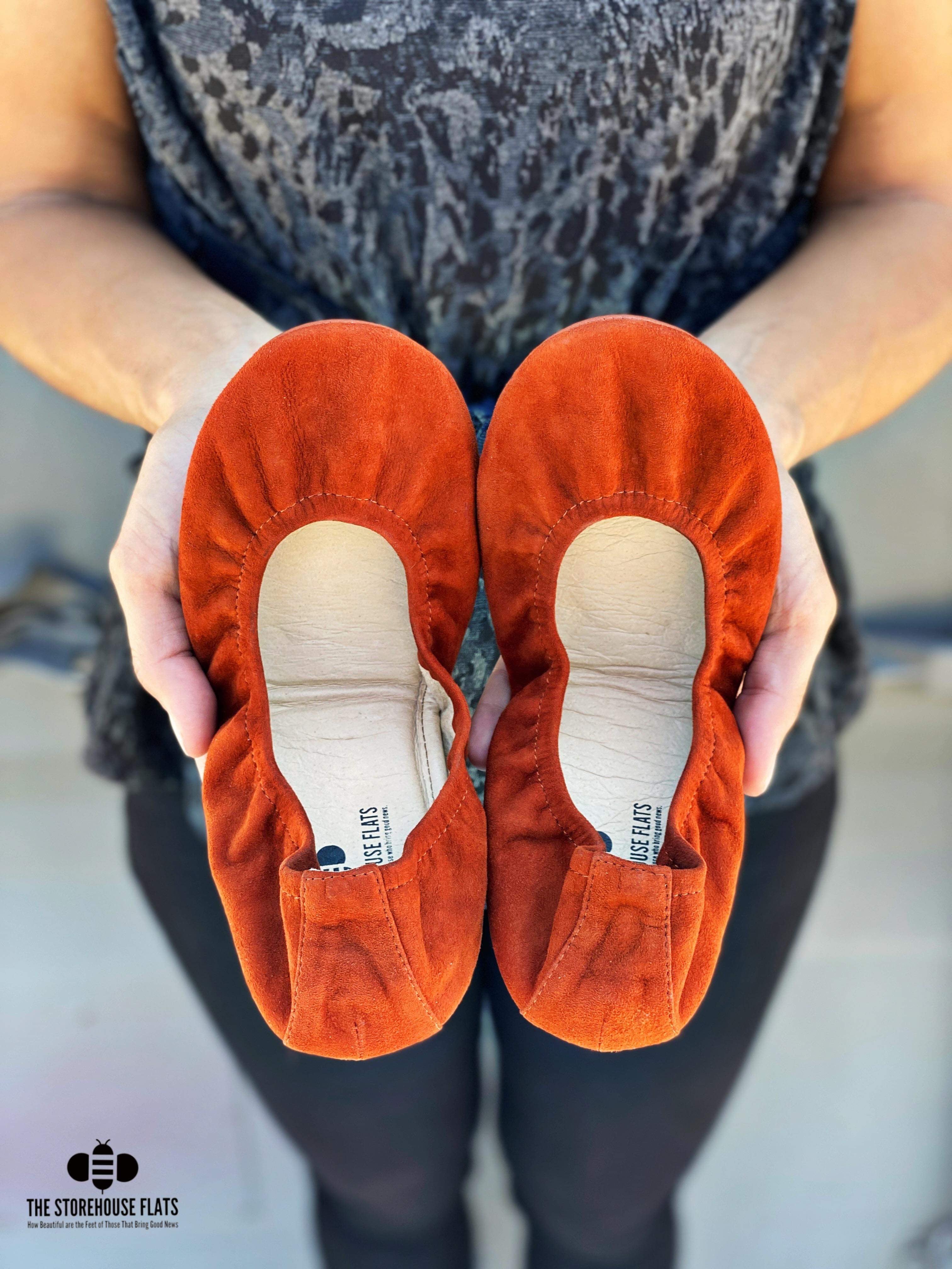 Burnt Orange SuedE
